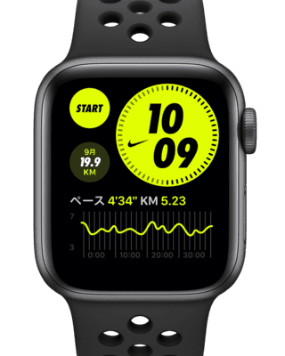 Apple Watch Nike Series 6 GPS with Nike Sport Band 40mm Space Gray Aluminum Case. Nike JP